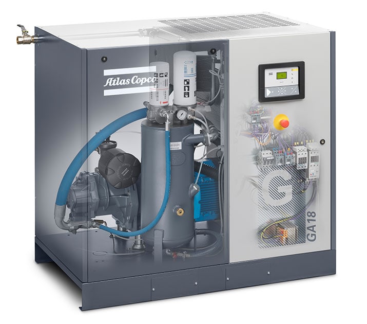 Atlas Copco GA -serie Compressors