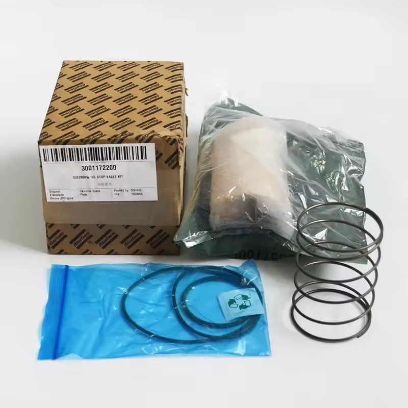 Originele 3001172200 Atlas Copco Oil Stop Valve Kit Echte reserveonderdelen voor luchtcompressor
