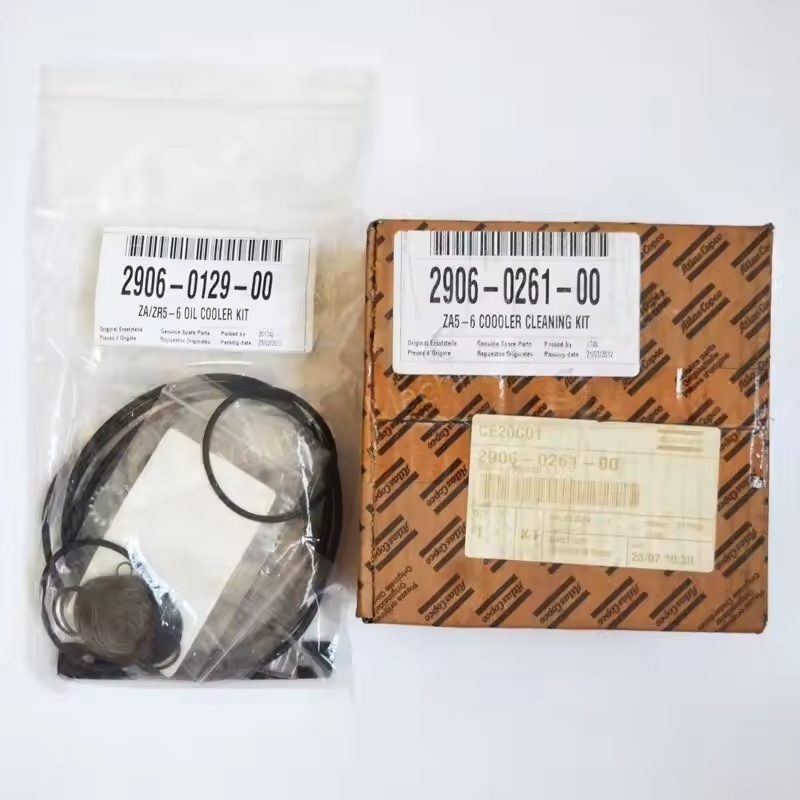 Atlas Copco Oil Cooler Kit voor ZA ZR5-6 Olievrije luchtcompressor Model 2906012900 & 2906026100