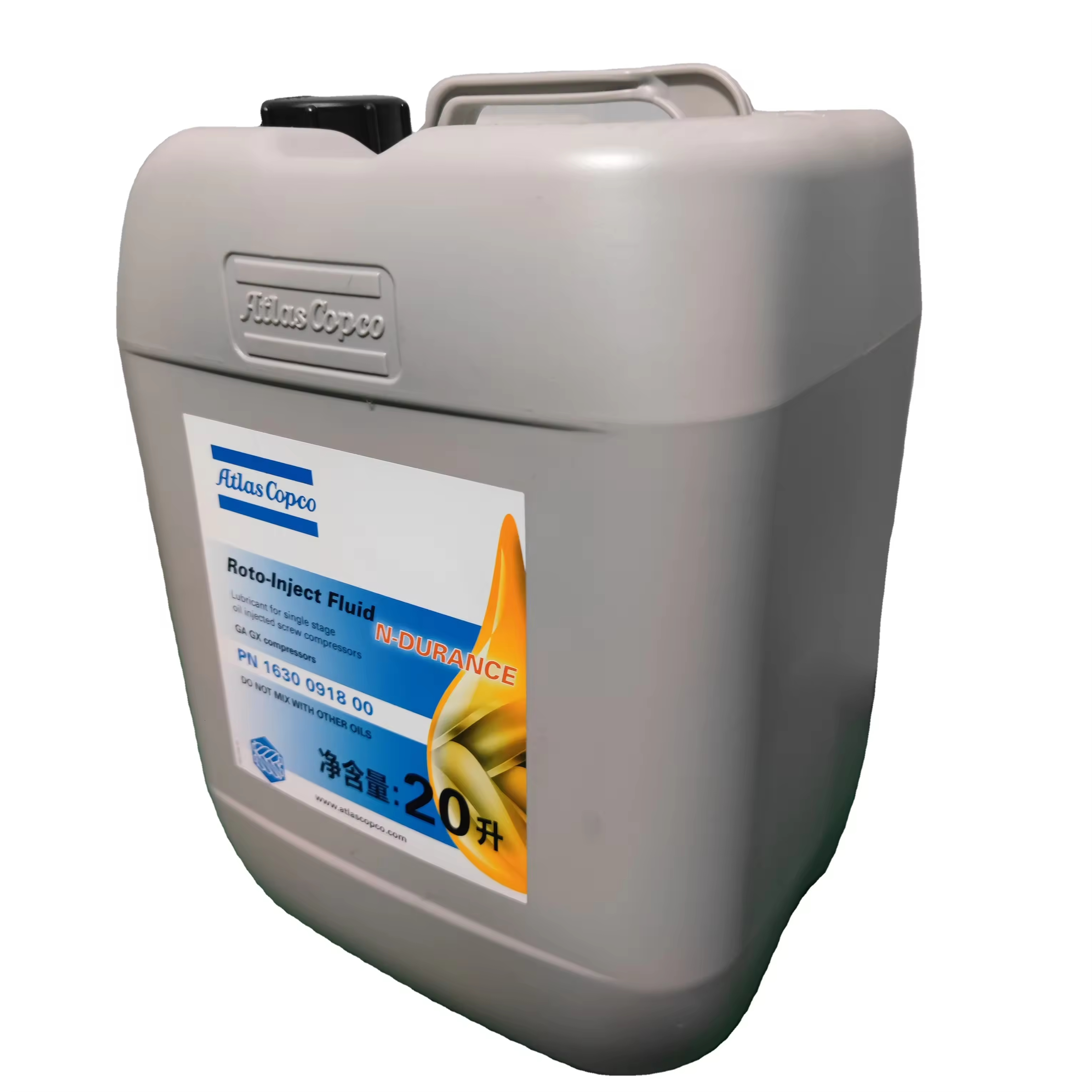 1630091800 ATLAS COPCO Smeermiddel voor enkele podiumolie geïnjecteerde schroefcompressoren GA GX -compressoren