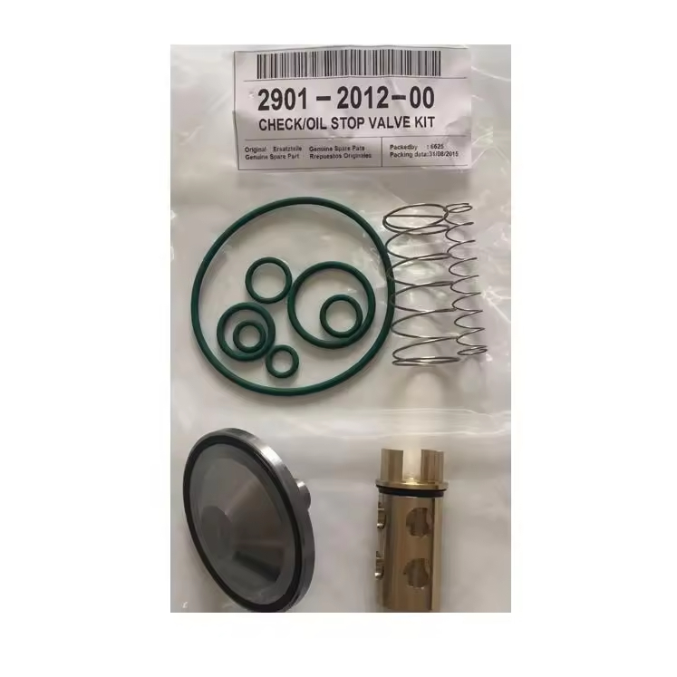 Hoge kwaliteit in voorraad Oil Stop Check Valve Service Kits voor Atlas Copco 2901021200