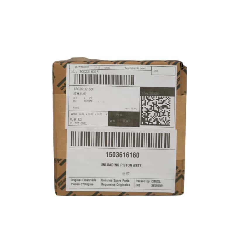 Atlas Copco 1503616160 Loading Piston Assy voor zuigercompressoren