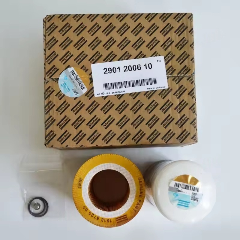 2901200610 Oilfilter Atlas Copco Air Compressor Kit Filter Separator 1625426100 Origineel