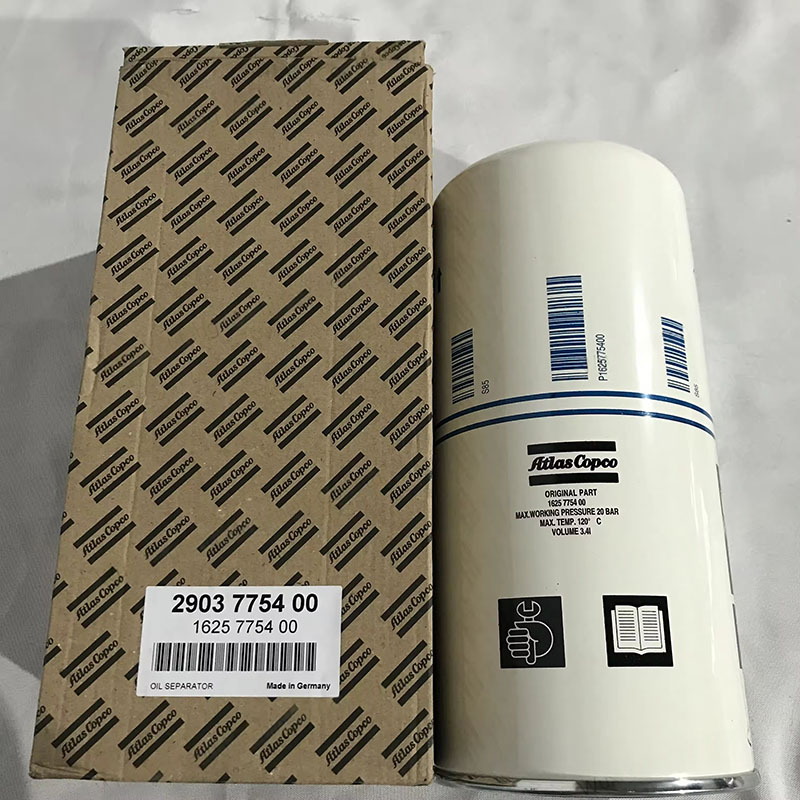 2903775400 = 1625775400 Atlas Copco -schroef Luchtcompressoroliefilter origineel