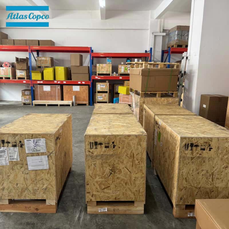 Atlas Copco 1616757591 2902022210 Origineel luchteindschroefelement GA GX-serie compressorkop