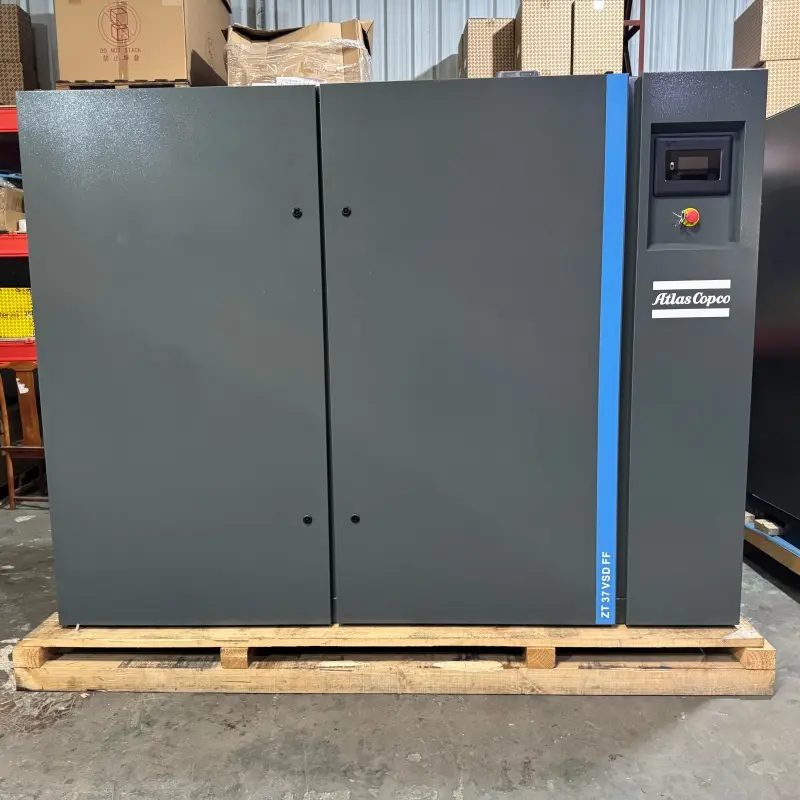 Atlas Copco ZT 37 VSD FF Olievrije schroefcompressor 37KW 50PK Droger Klasse 0 Origineel