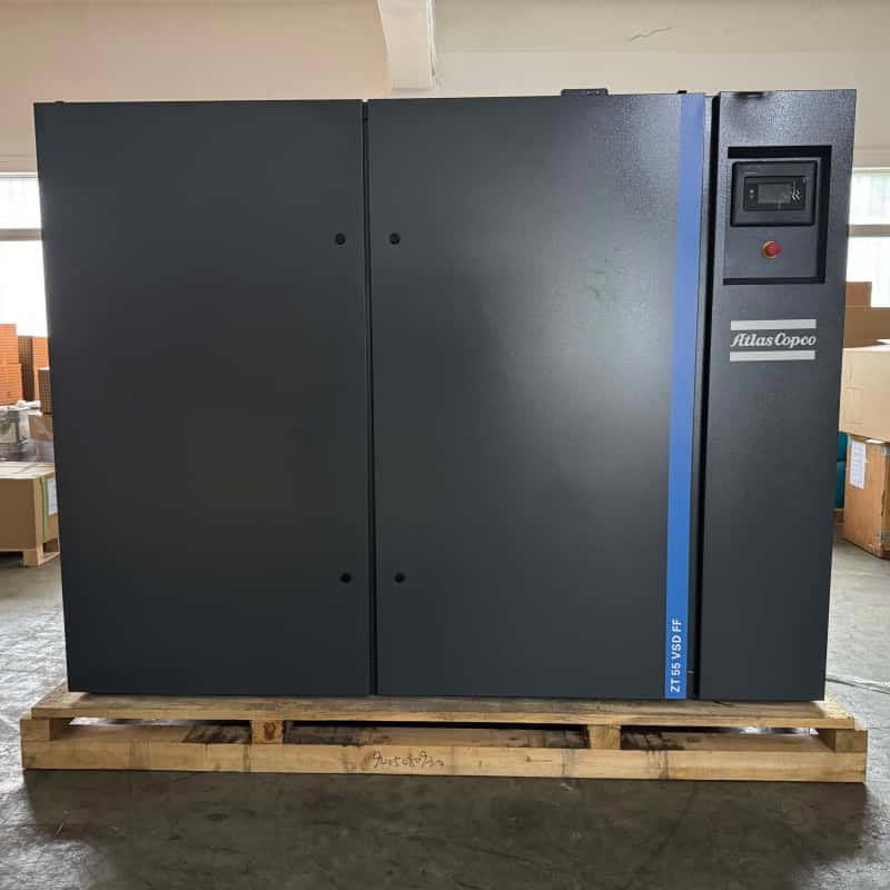 Atlas Copco ZT55 VSD FF | Olievrije luchtcompressor 55 kW voor de farmaceutische voedingsindustrie, klasse 0